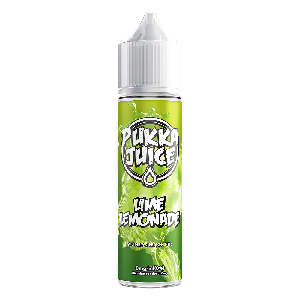 PUKKA JUICE LIME LEMONADE 0MG 50ML Shortfill