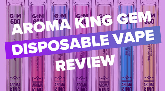 Aroma King Gem 600 Disposable Vape Review