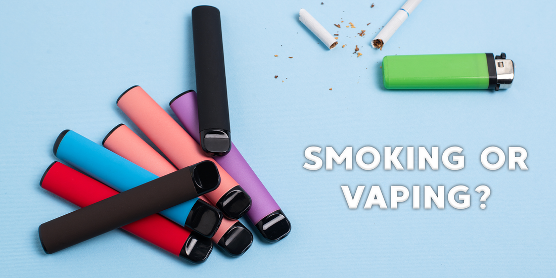 Smoking Vs Vaping | Vapor Shop Direct