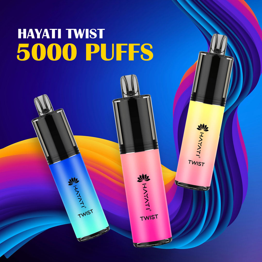 Hayati Twist 5000 Puffs: Flavor That Lasts