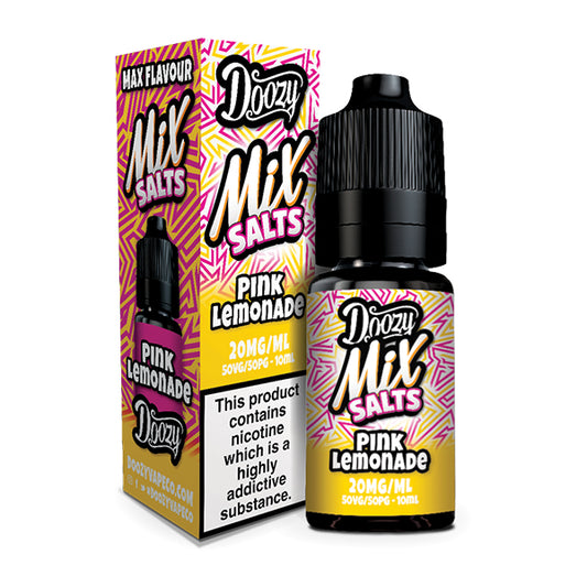 Doozy Mix Salts Pink Lemonade 10ml Nic Salt