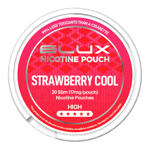 Strawberry Cool Elux Nicotine Pouches