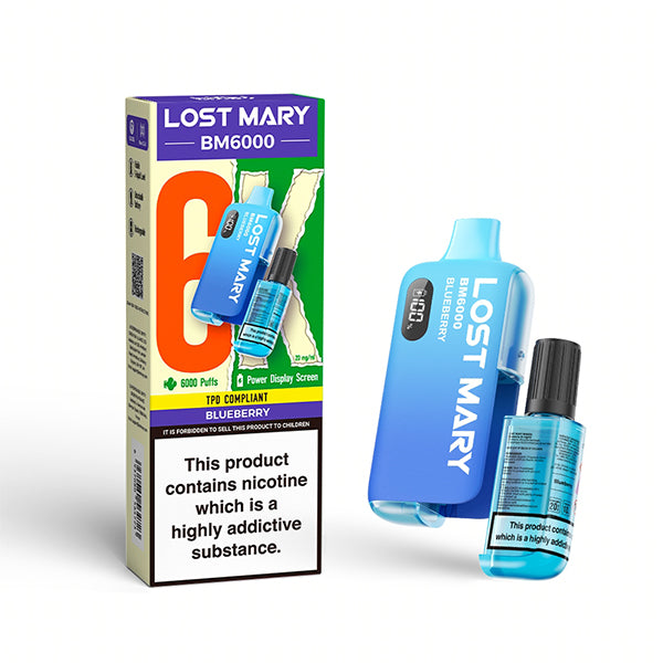 Lost Mary BM6000 Disposable Vape Blueberry