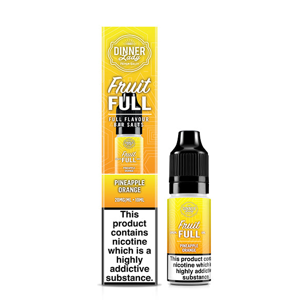 Dinner Lady Fruit Full Pineapple Orange 10ml Nic Salt