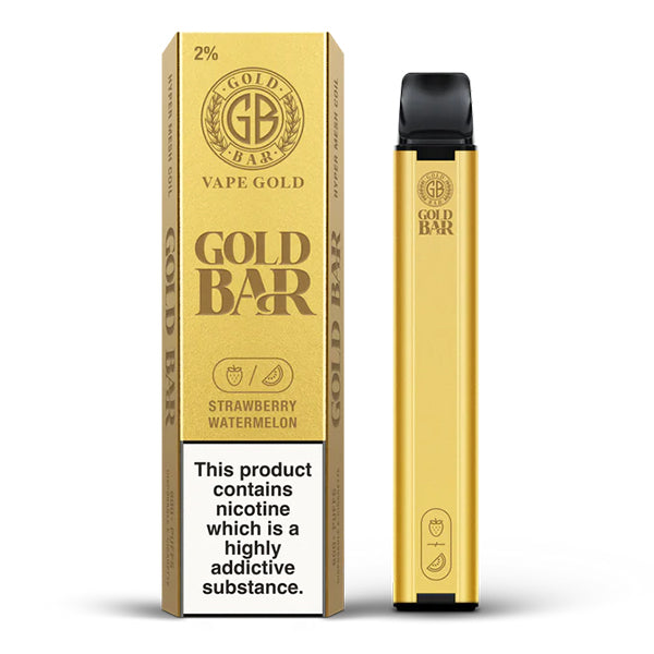 Gold Bar 600 Disposable Vape - Strawberry Watermelon