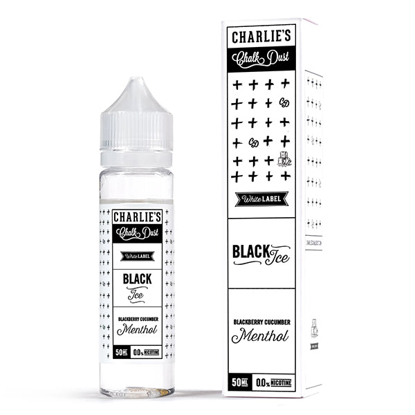 Charlie's Chalk Dust White Label Black Ice Menthol 50ml Shortfill