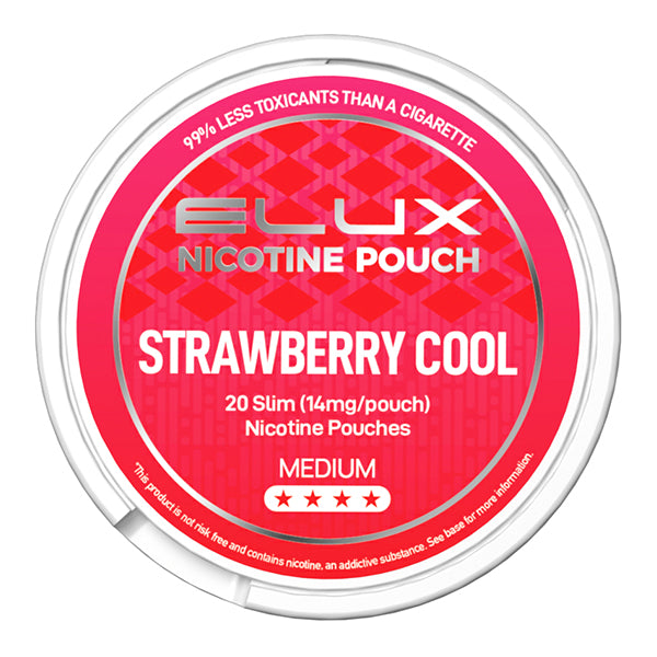 Strawberry Cool Elux Nicotine Pouches