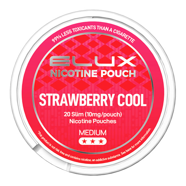 Strawberry Cool Elux Nicotine Pouches