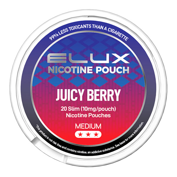 Juicy Berry Elux Nicotine Pouches