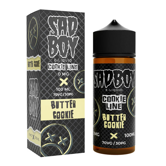 Sadboy Cookie Line Butter Cookie 100ml Shortfill