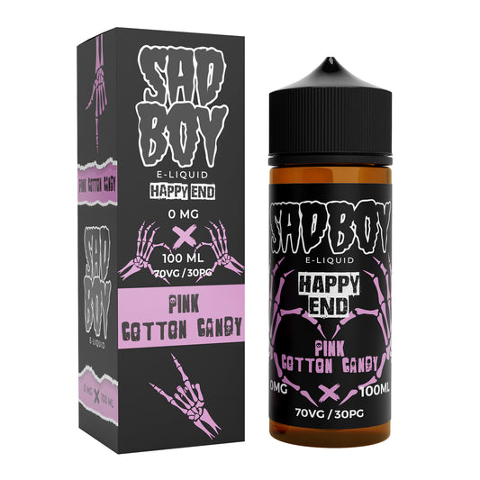 Sadboy Happy End Pink Cotton Candy 100ml Shortfill