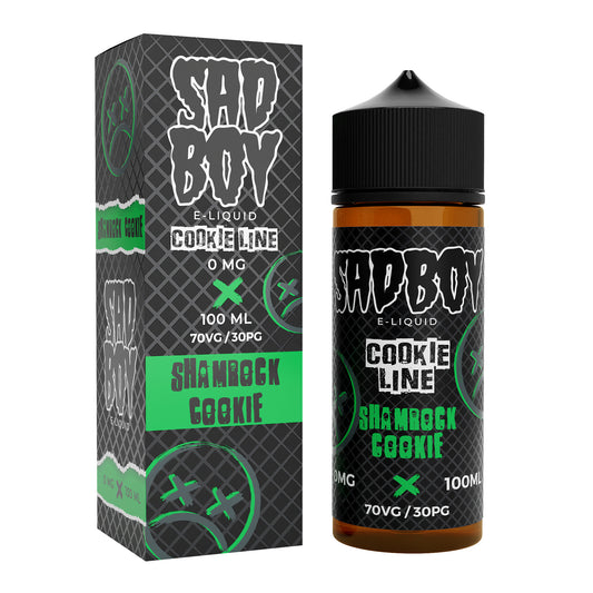 Sadboy Cookie Line Shamrock Cookie 100ml Shortfill