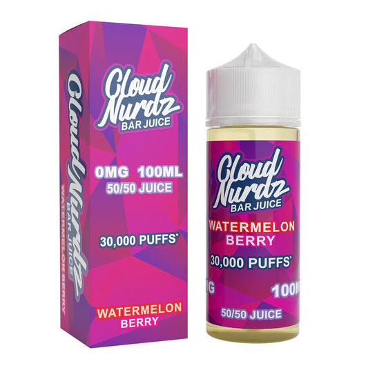 Watermelon Berry E-Liquid by Cloud Nurdz - Shortfills UK