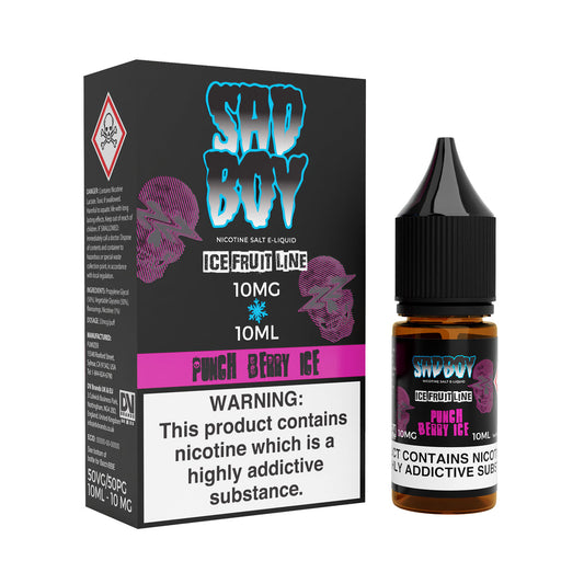 Punch Berry Blood Ice Nic Salt by Sadboy - Nic Salts UK