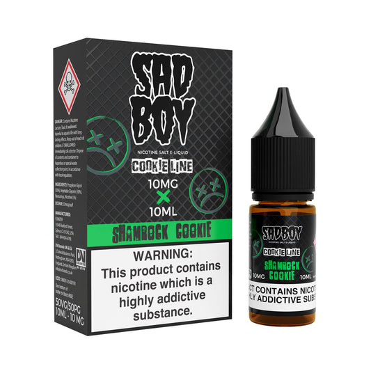 Shamrock Cookie Nic Salt by Sadboy - Nic Salts UK