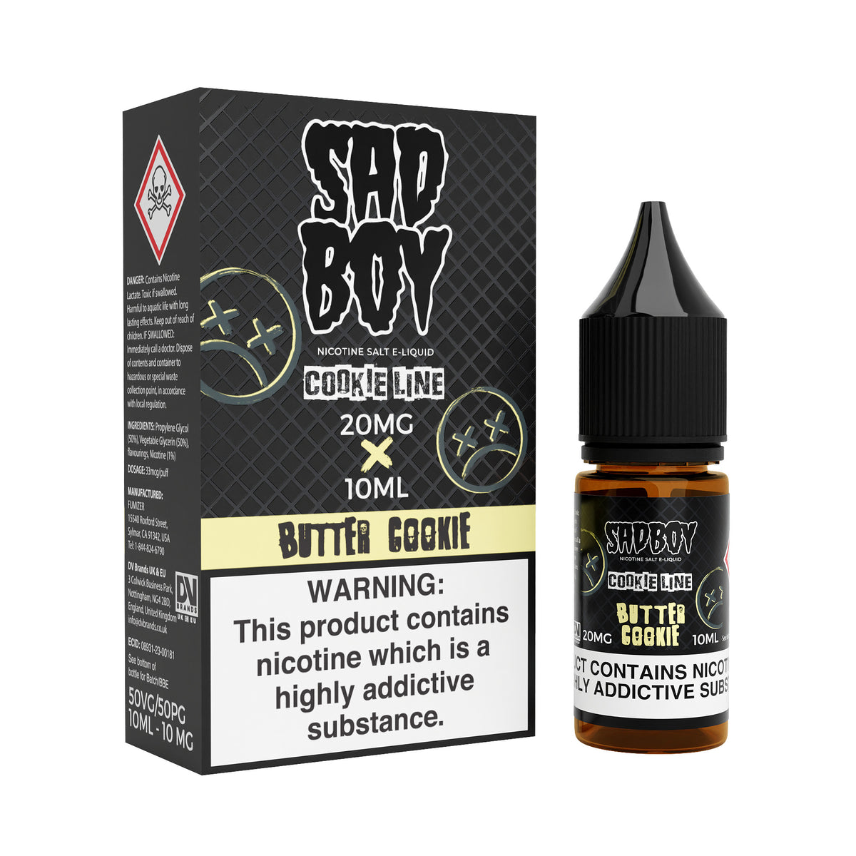 Sadboy Butter Cookie 10ml Nic Salt