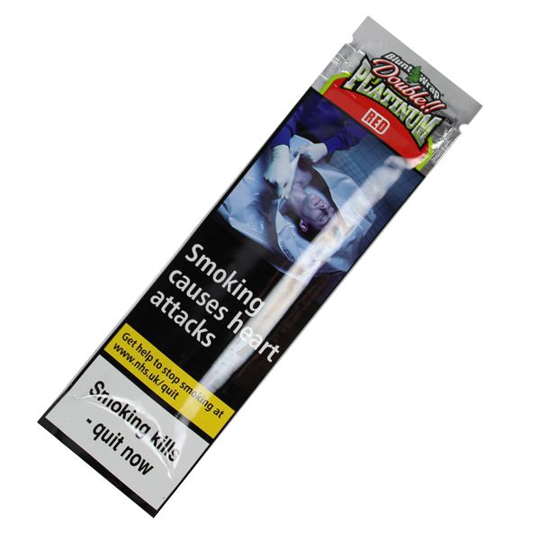 Platinum Blunt Wraps Red - Strawberry Kiwi (2pcs)