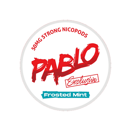 Pablo Exclusive Frosted Mint Nicotine Pouches