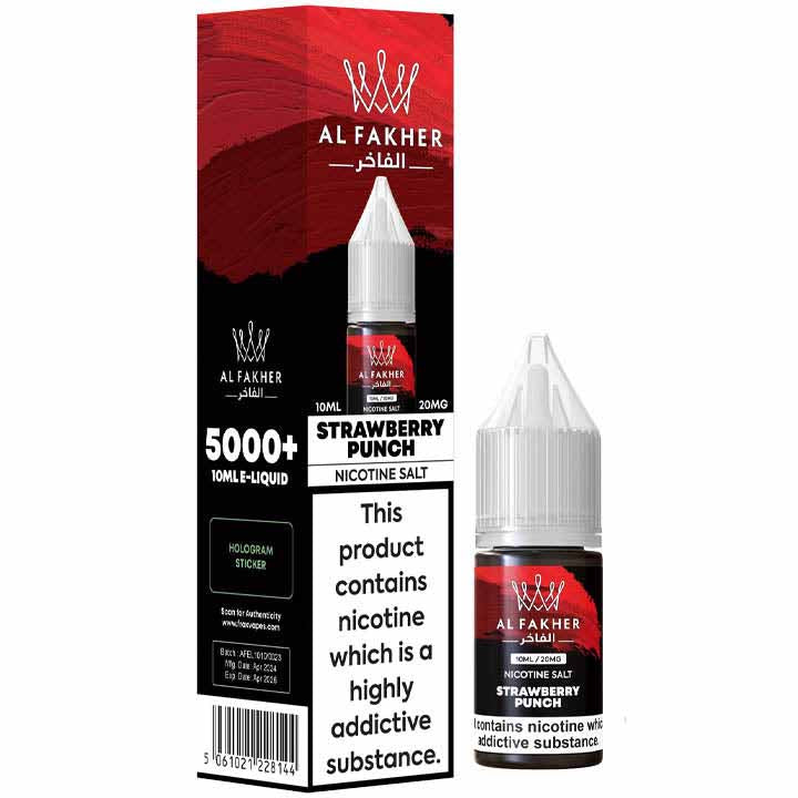 Strawberry Punch Nic Salt by Al Fakhar - Nic Salts UK