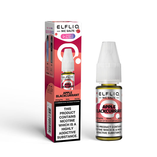 Elf Bar ELFLIQ Apple Blackcurrant 10ml Nic Salt