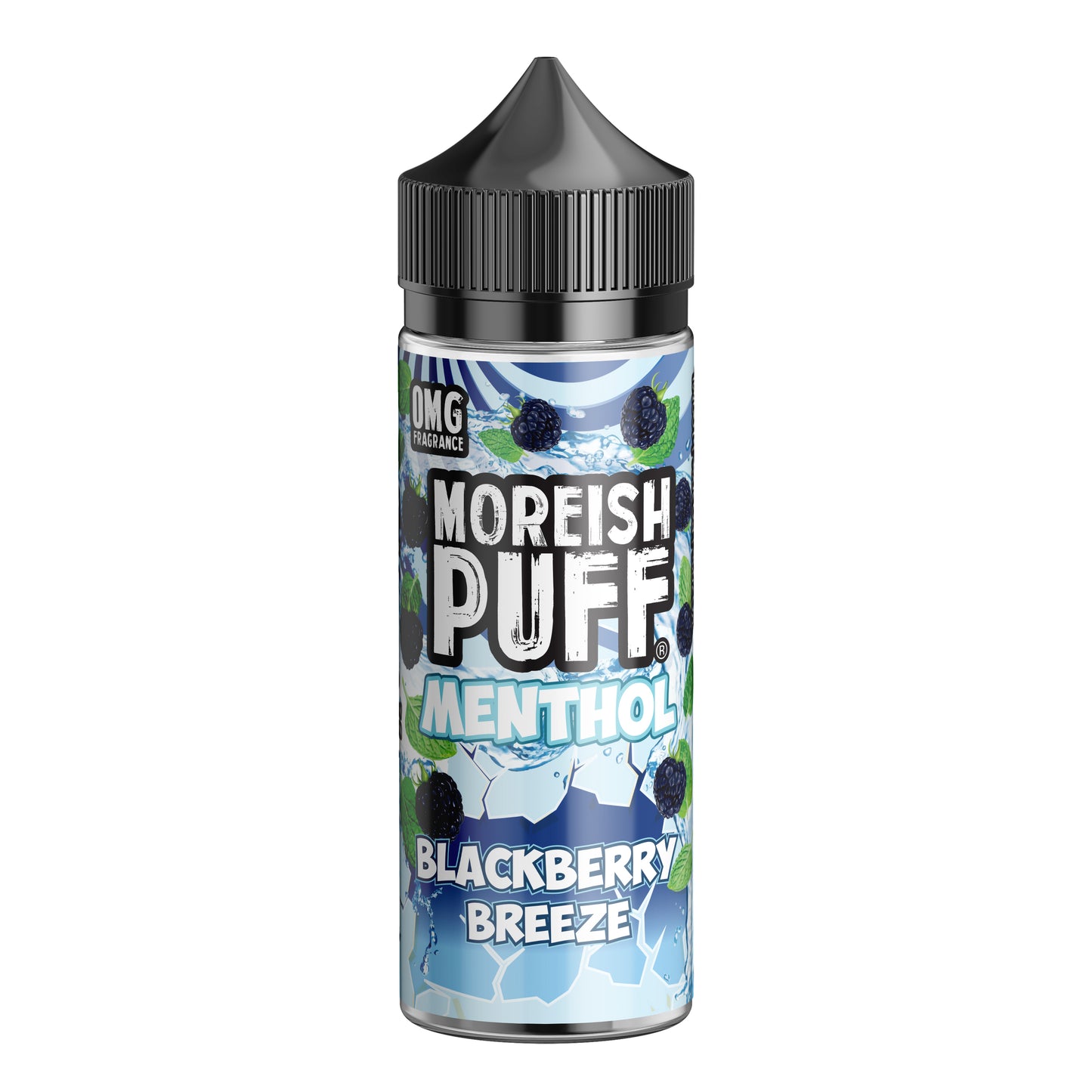 Moreish Puff Menthol Blackberry 100ml Shortfill