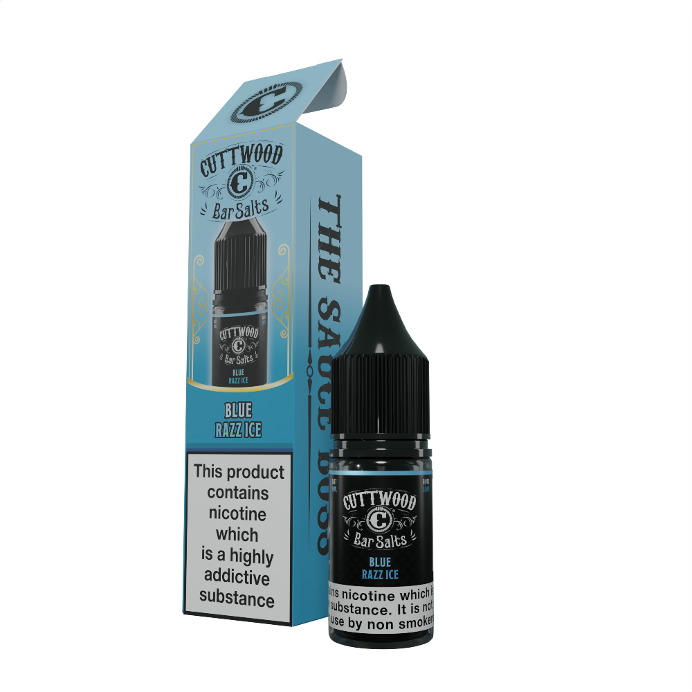 Cuttwood Bar Salts Blue Razz Ice 10ml Nic Salt