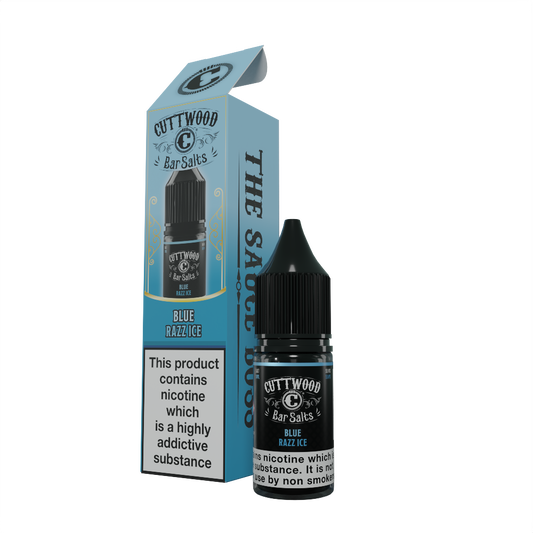 Cuttwood Bar Salts Blue Razz Ice 10ml Nic Salt