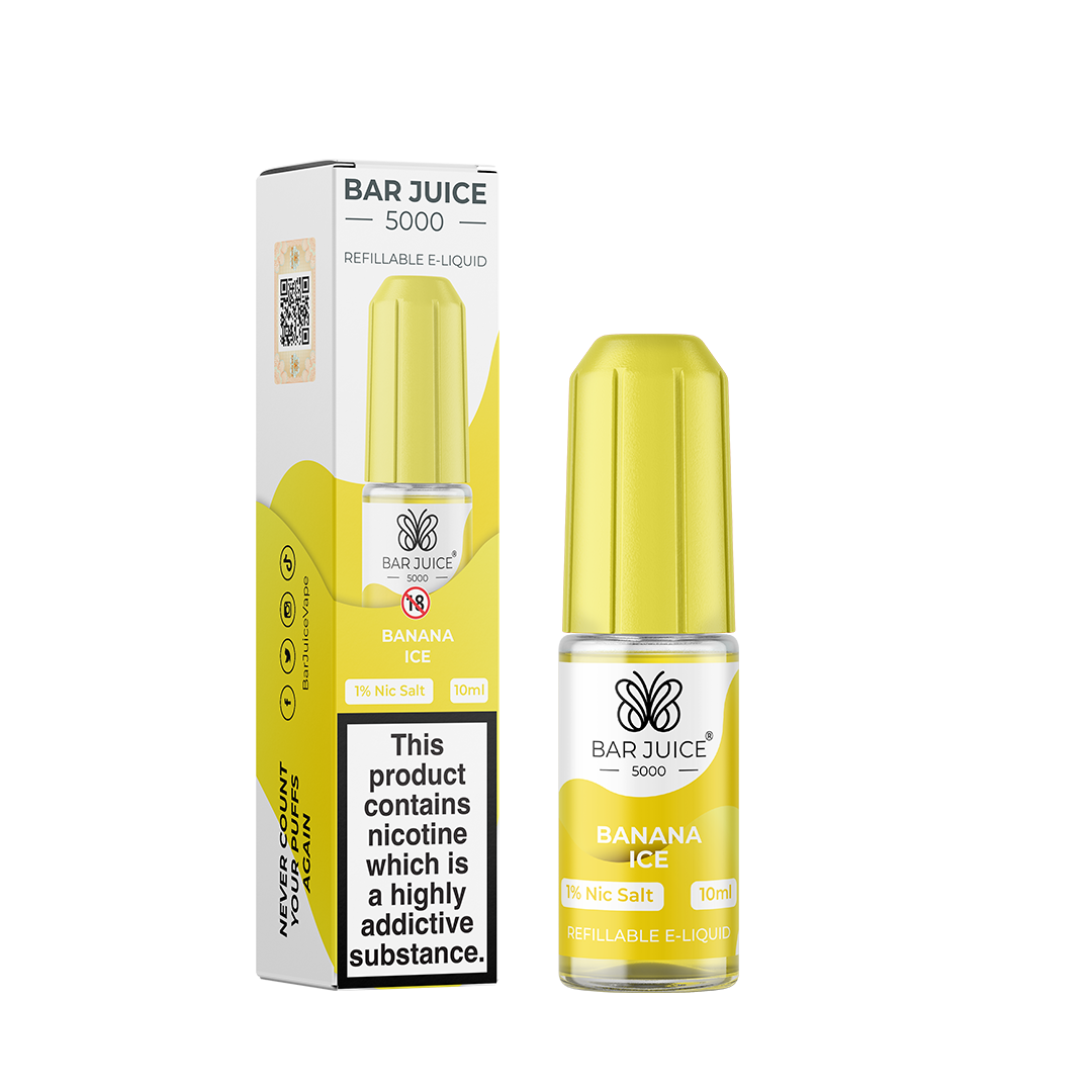 Bar Juice 5000 Banana Ice 10ml Nic Salt