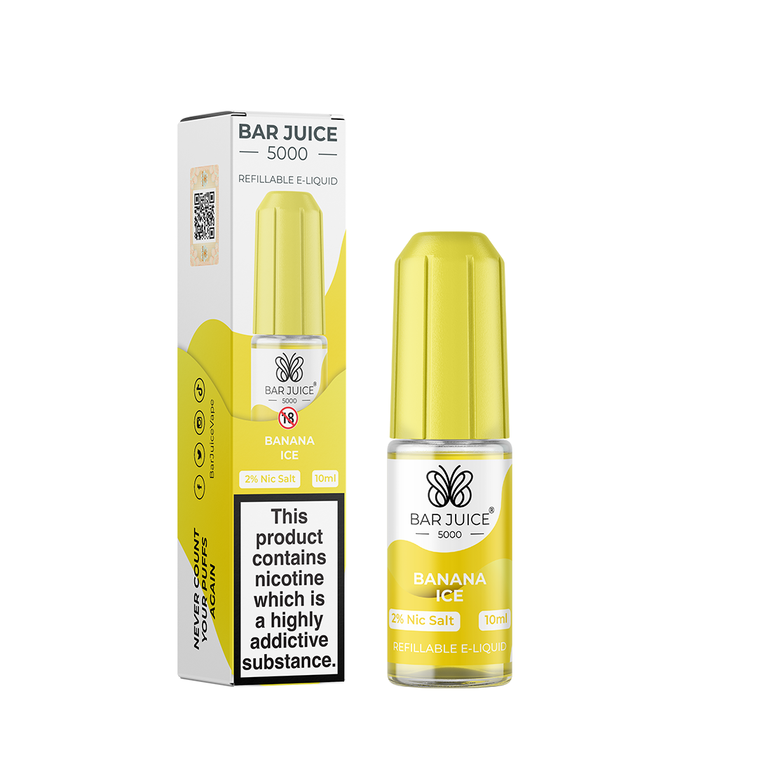 Bar Juice 5000 Banana Ice 10ml Nic Salt