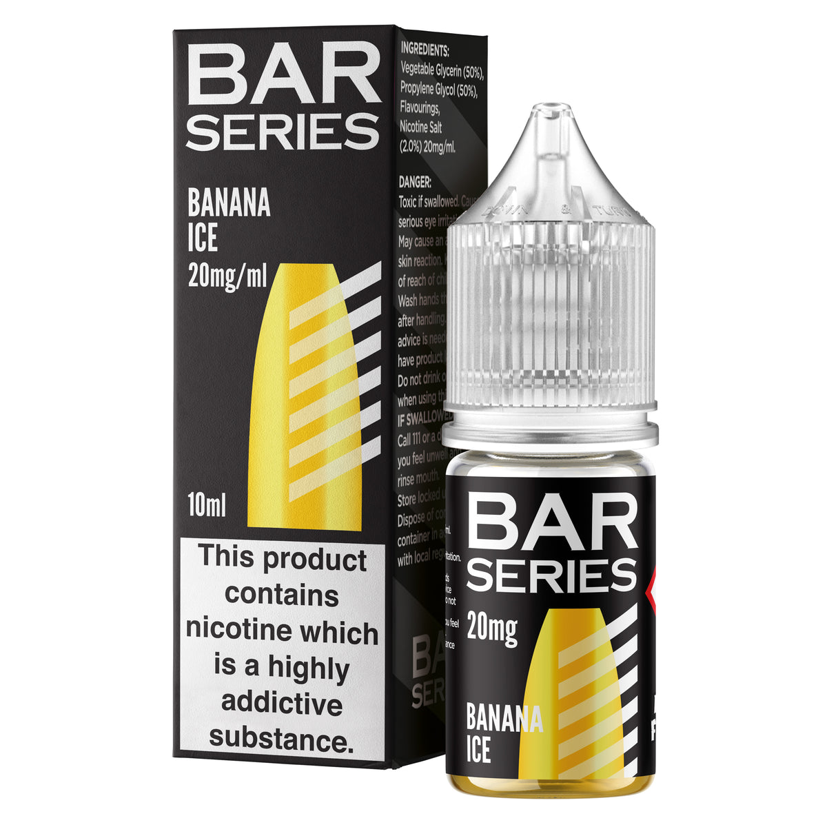 Bar Series Banana Ice 10ml Nic Salt