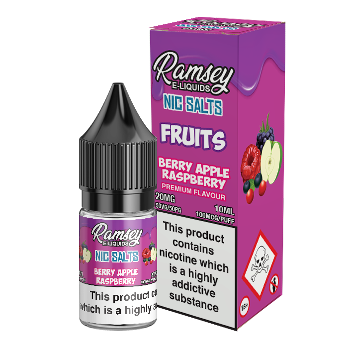 Ramsey E-Liquids Fruits Berry Apple Raspberry Nic Salt 10ml