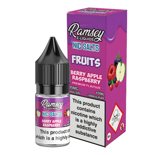 Ramsey E-Liquids Fruits Berry Apple Raspberry Nic Salt 10ml