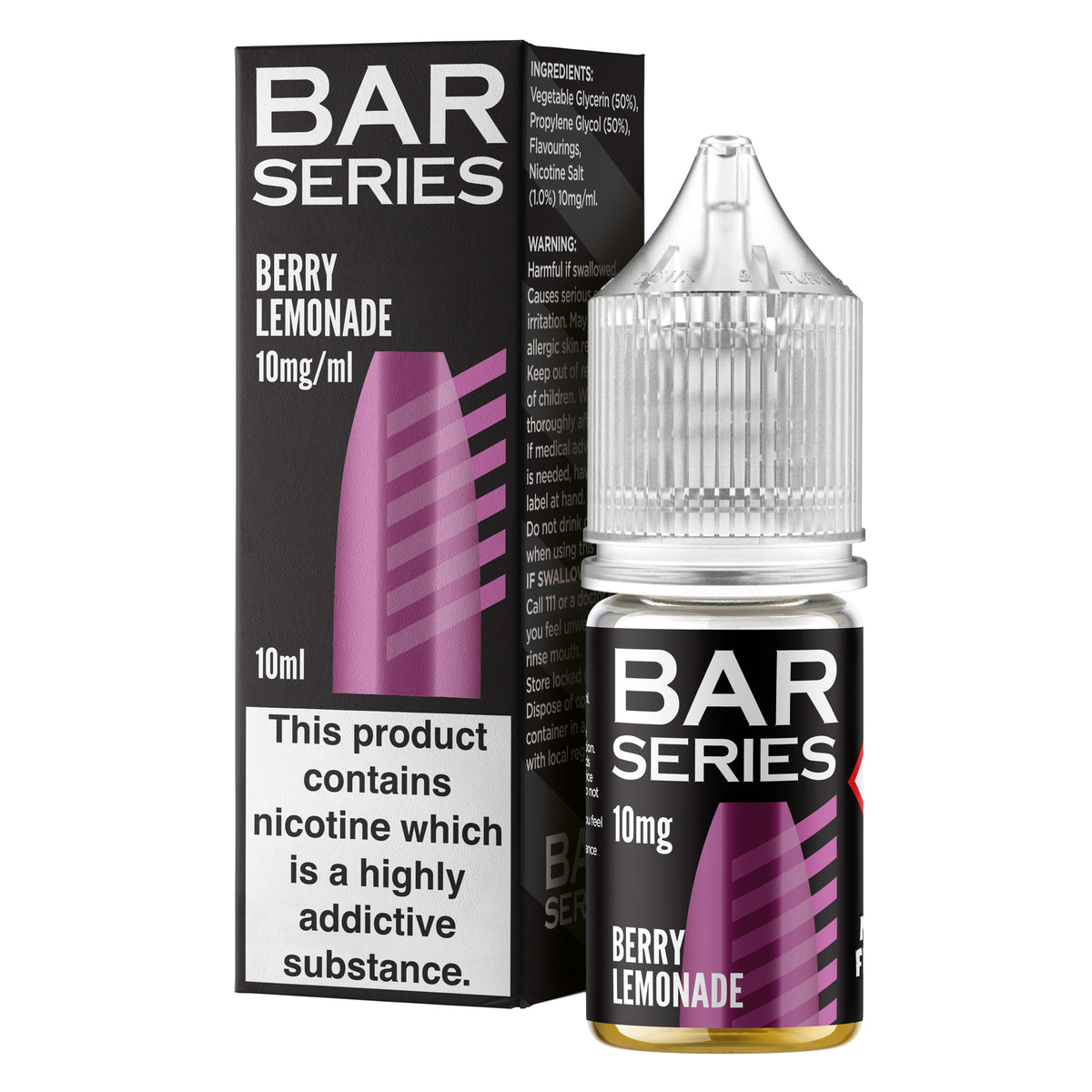 Bar Series Berry Lemonade 10ml Nic Salt