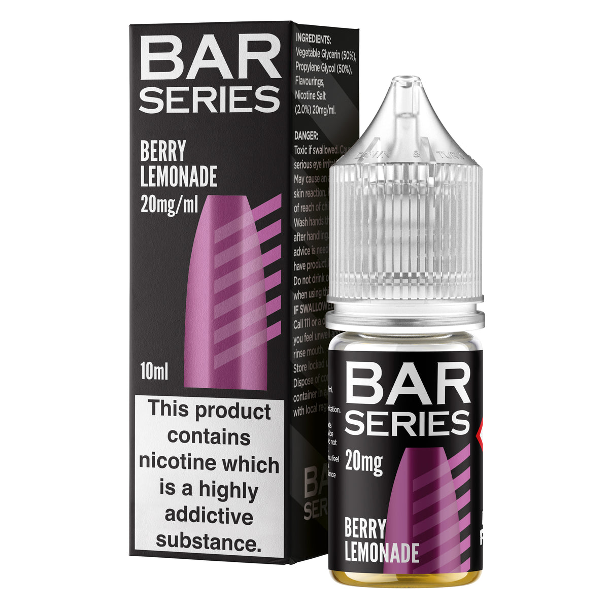 Bar Series Berry Lemonade 10ml Nic Salt