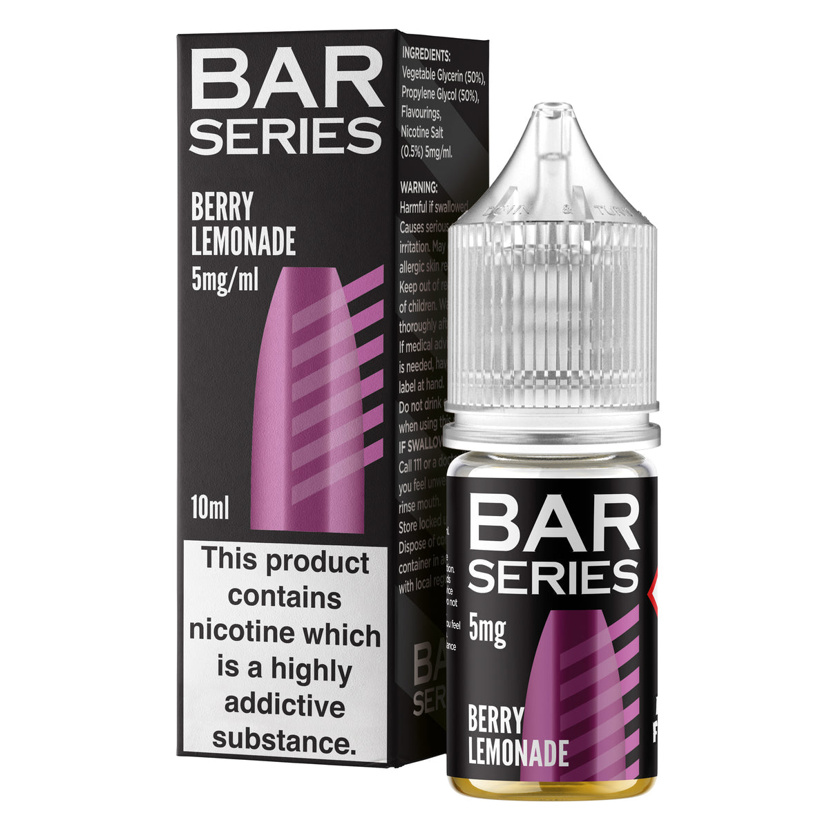 Berry Lemonade Nic Salt by Bar Series - Nic Salts UK