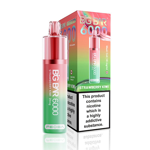 Feoba BIG BAR 6000 Disposable Vape Strawberry Kiwi