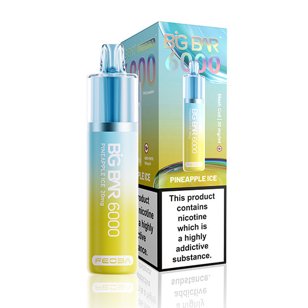 Feoba BIG BAR 6000 Disposable Vape Pineapple Ice