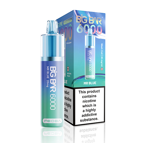 Feoba BIG BAR 6000 Disposable Vape Mr Blue