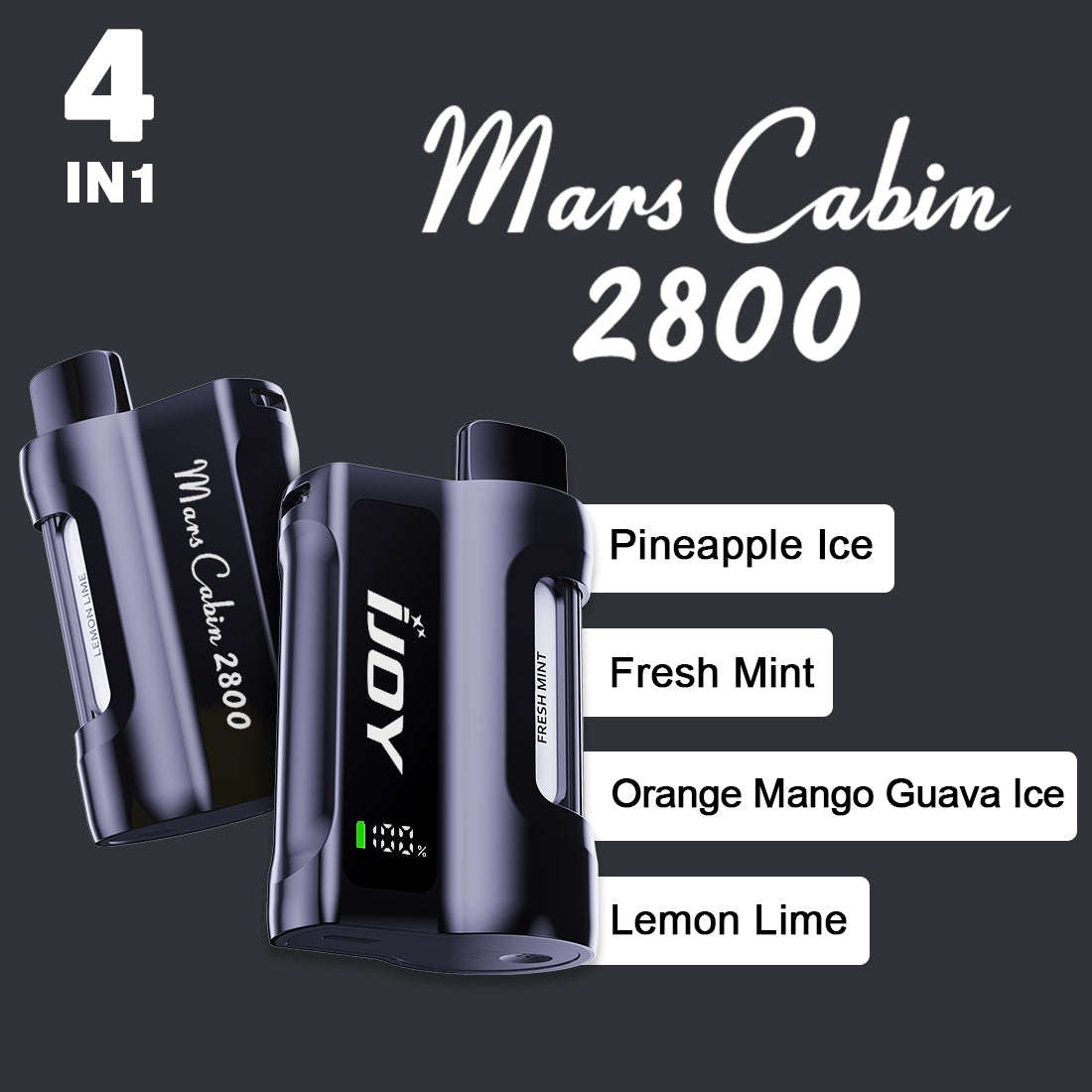 iJoy Mars Cabin 2800 Disposable Vape Device