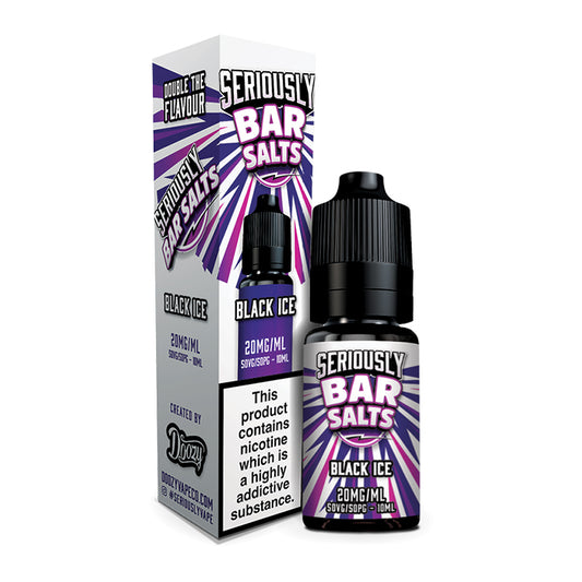 Doozy Vape Seriously Bar Salts: Black Ice 10ml Nic Salt