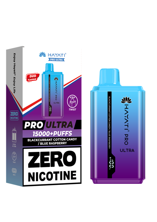 Hayati Pro Ultra 15000 Puffs Disposable Vape Device 0mg