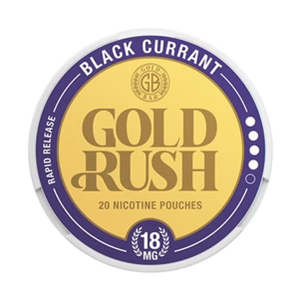 Gold Rush Black Currant Nicotine Pouches