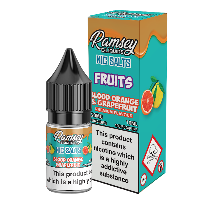 Ramsey E-Liquids Fruits Blood Orange Grapefruit Nic Salt 10ml