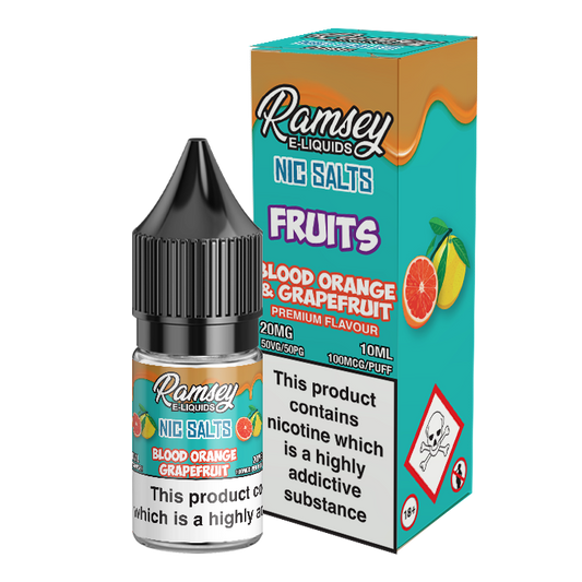 Ramsey E-Liquids Fruits Blood Orange Grapefruit Nic Salt 10ml