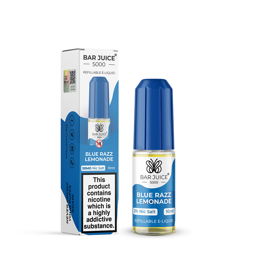 Bar Juice 5000 Blue Razz Lemonade 10ml Nic Salt