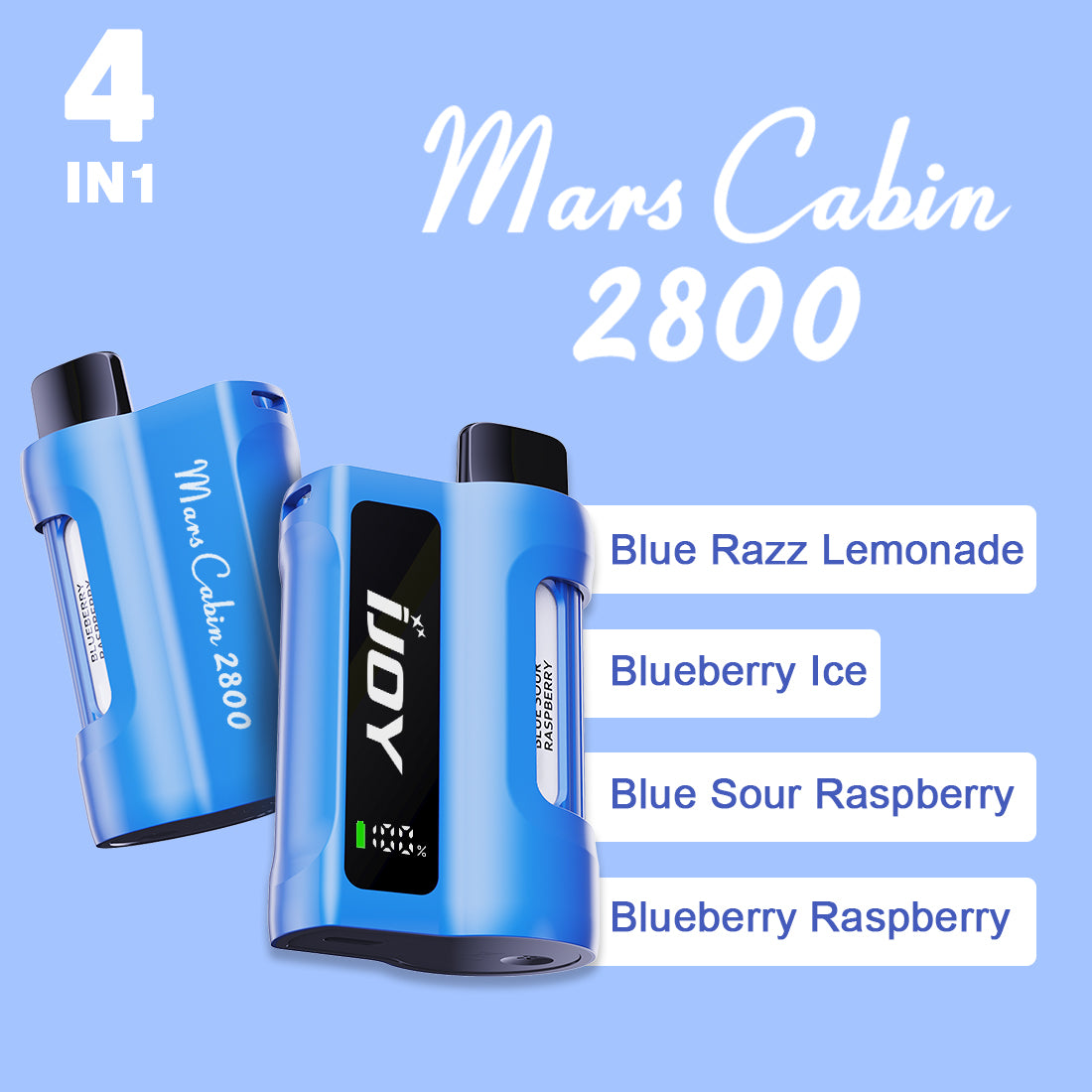 iJoy Mars Cabin 2800 Disposable Vape Device