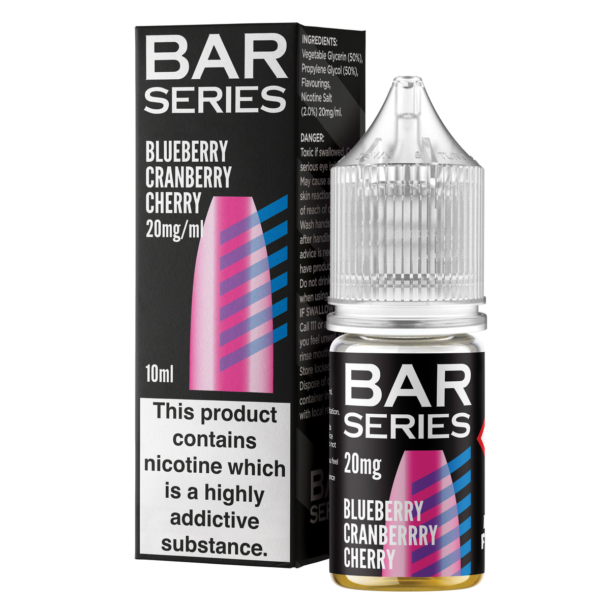 Bar Series Blueberry Cranberry Cherry 10ml Nic Salt