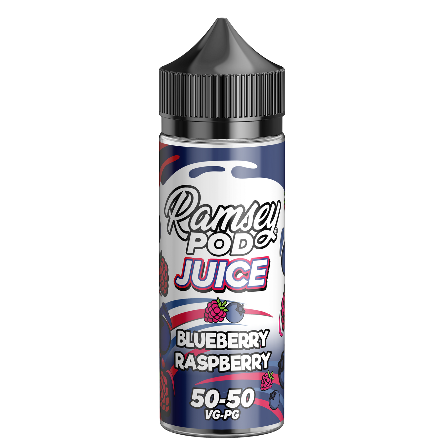 Ramsey Pod Juice Blueberry Raspberry 100ml Shortfill