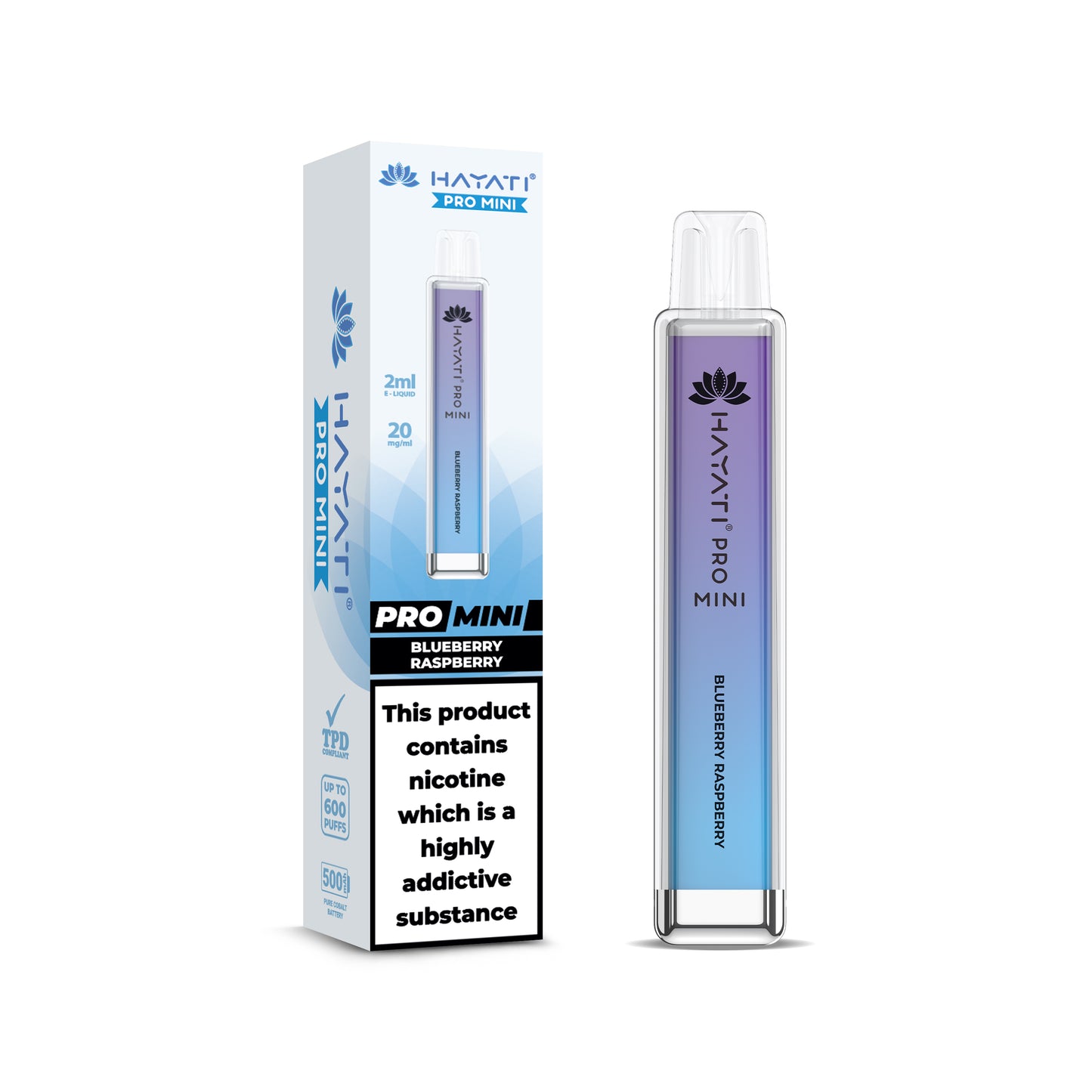 Hayati Pro Mini 600 Disposable Vape Device