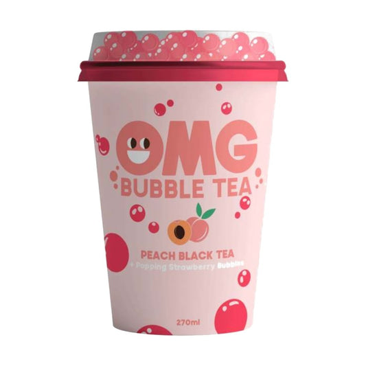 OMG Bubble Tea Peach 270ml